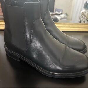 Vagabond Black Leather Chelsea Boots